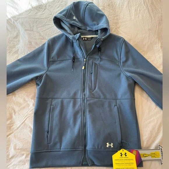 Women’s Under Armour Steel Blue Performance Jacket - Picture 2 of 10